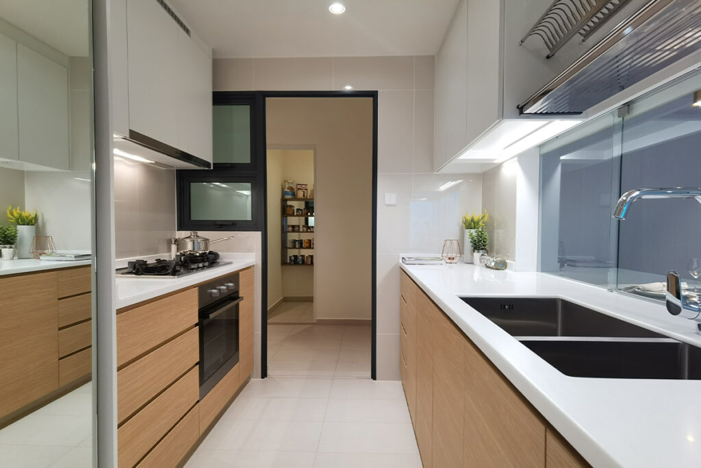 Rugmaker_Blog-Piece-SideImages_Kitchen design of a typical 3 bedroom condominium unit in the outskirts of the city centre