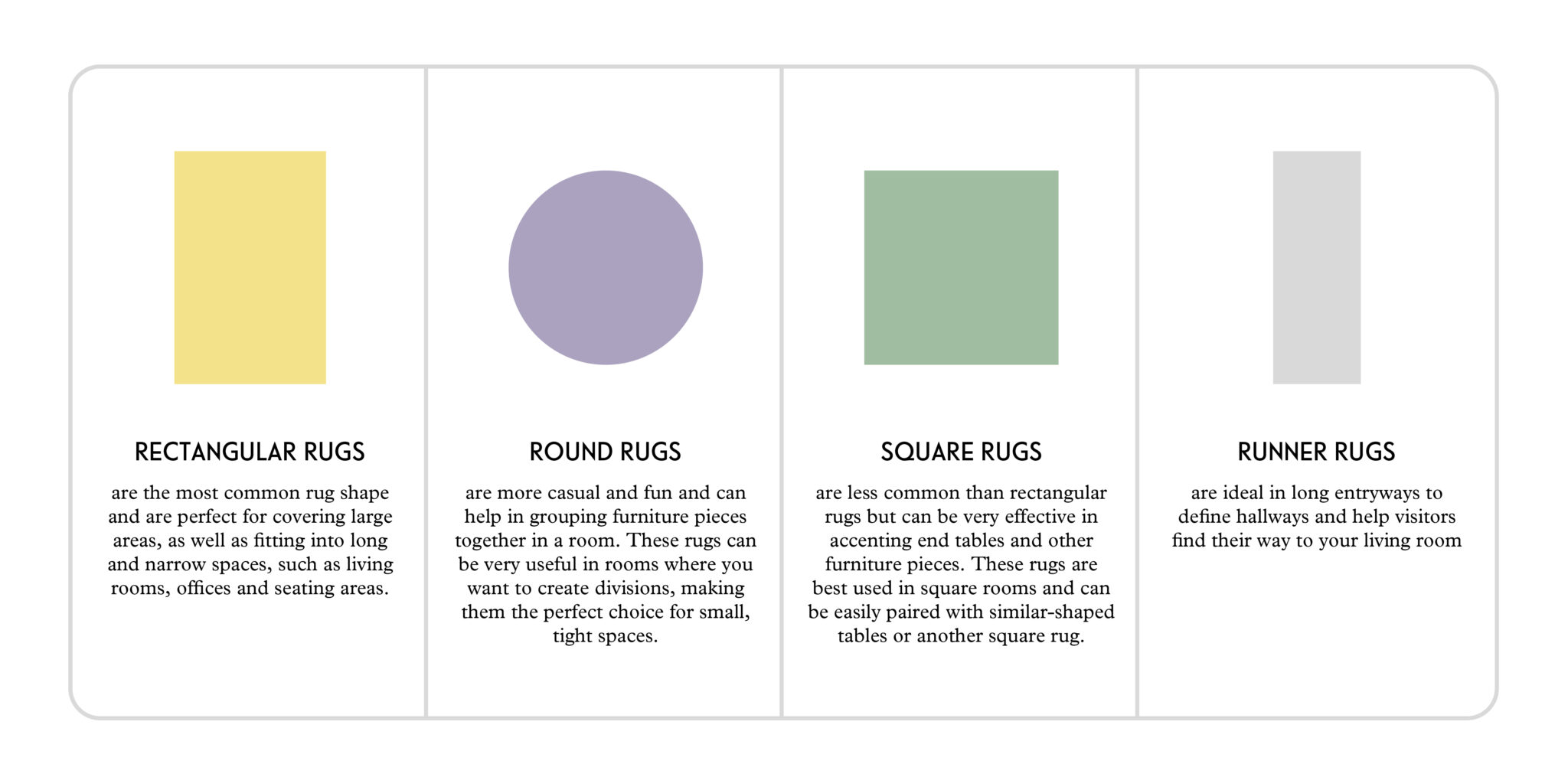 Ultimate Rug Size Guide: Choosing The Perfect Rug For Your Space