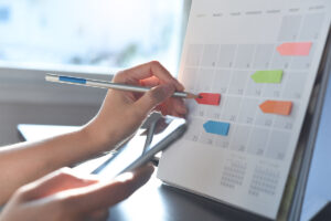 Rugmaker_Blog-Piece_2023 Event planner timetable agenda plan on schedule event